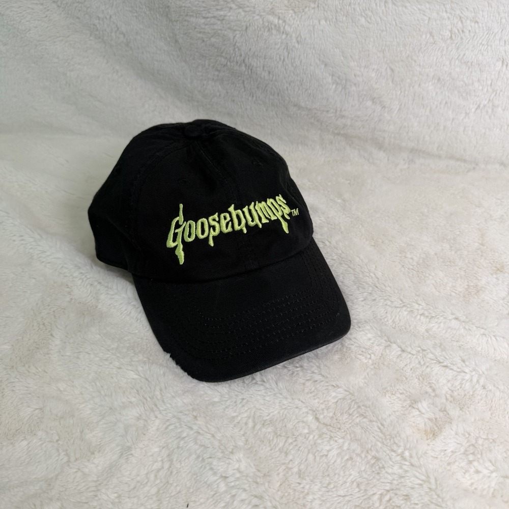 VTG Goosebumps Embroidered Strapback Hat Baseball Cap Scholastic Book Fair RARE